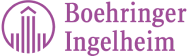 Boehringer Ingelheim company logo in purple.