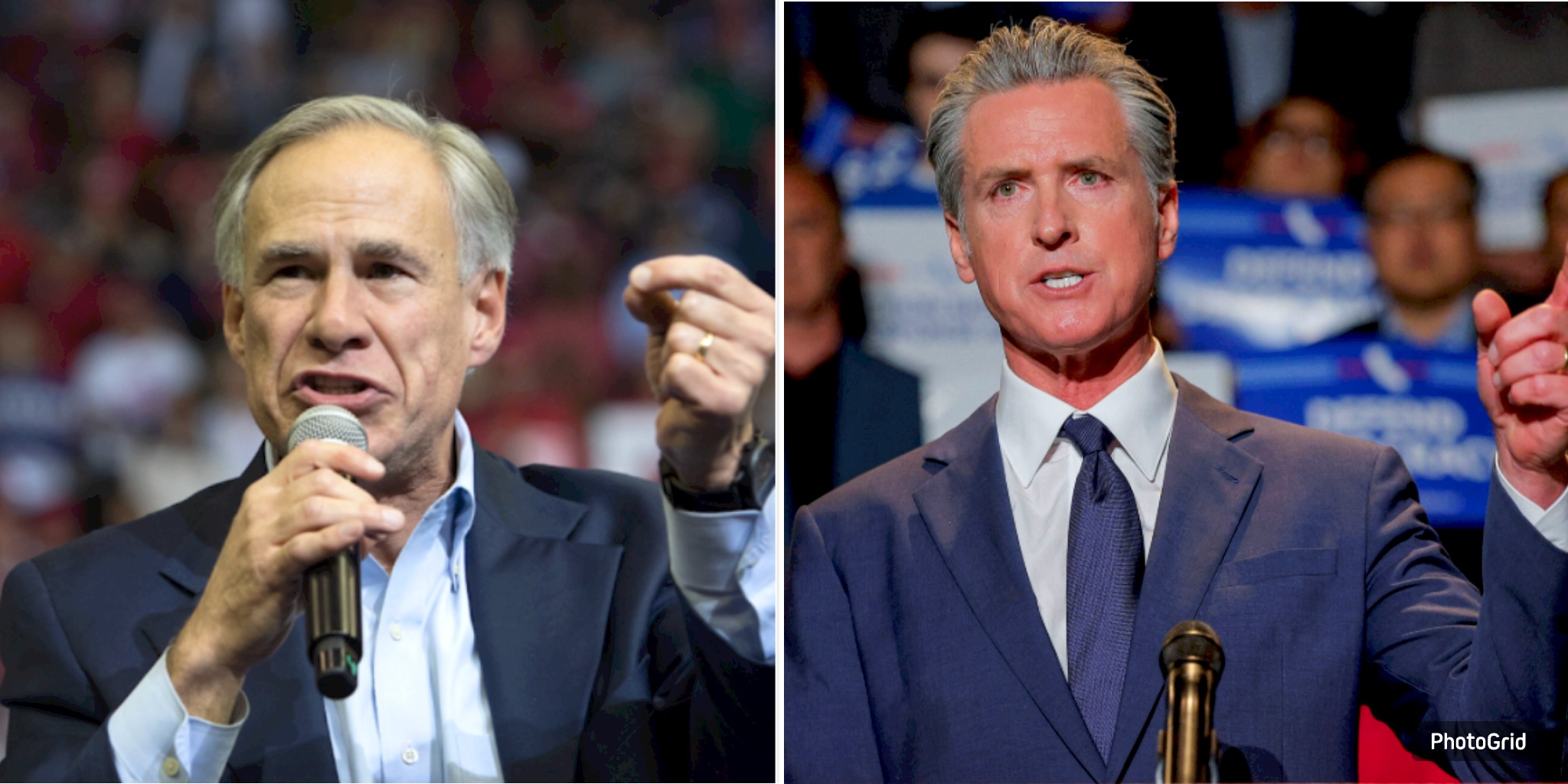 Texas Gov. Abbott Teases 2026 Plans as California’s Newsom Rallies Democrats in Houston