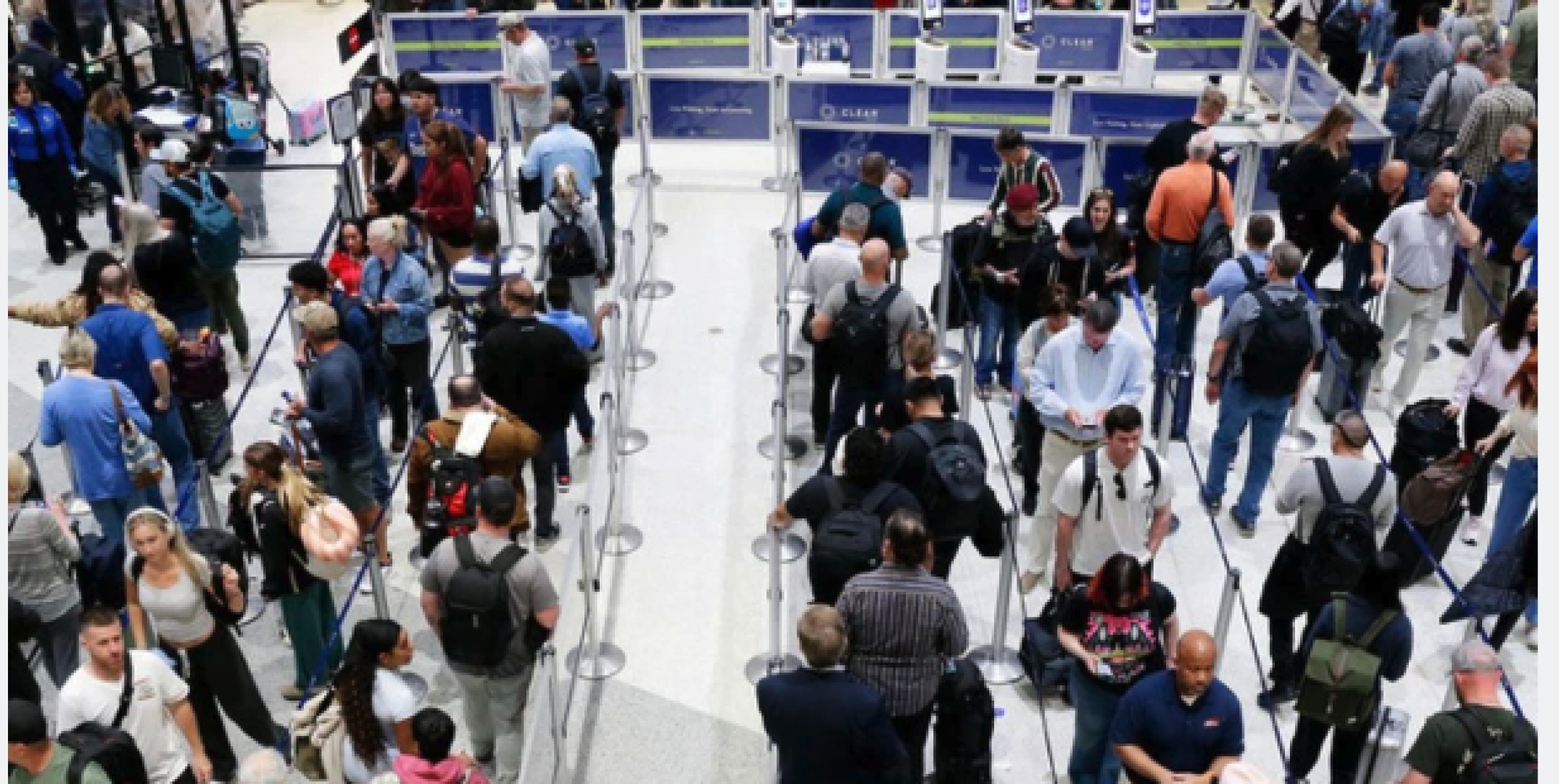 Long TSA lines hit Houston amid staffing shortages