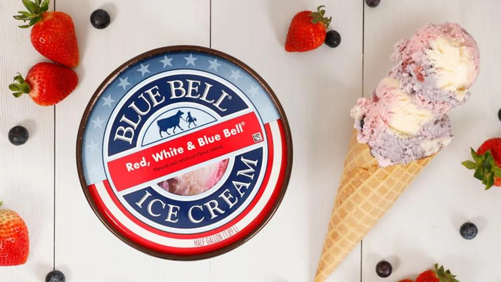 Blue Bell ice cream returns for America's 250th anniversary with patriotic flavo