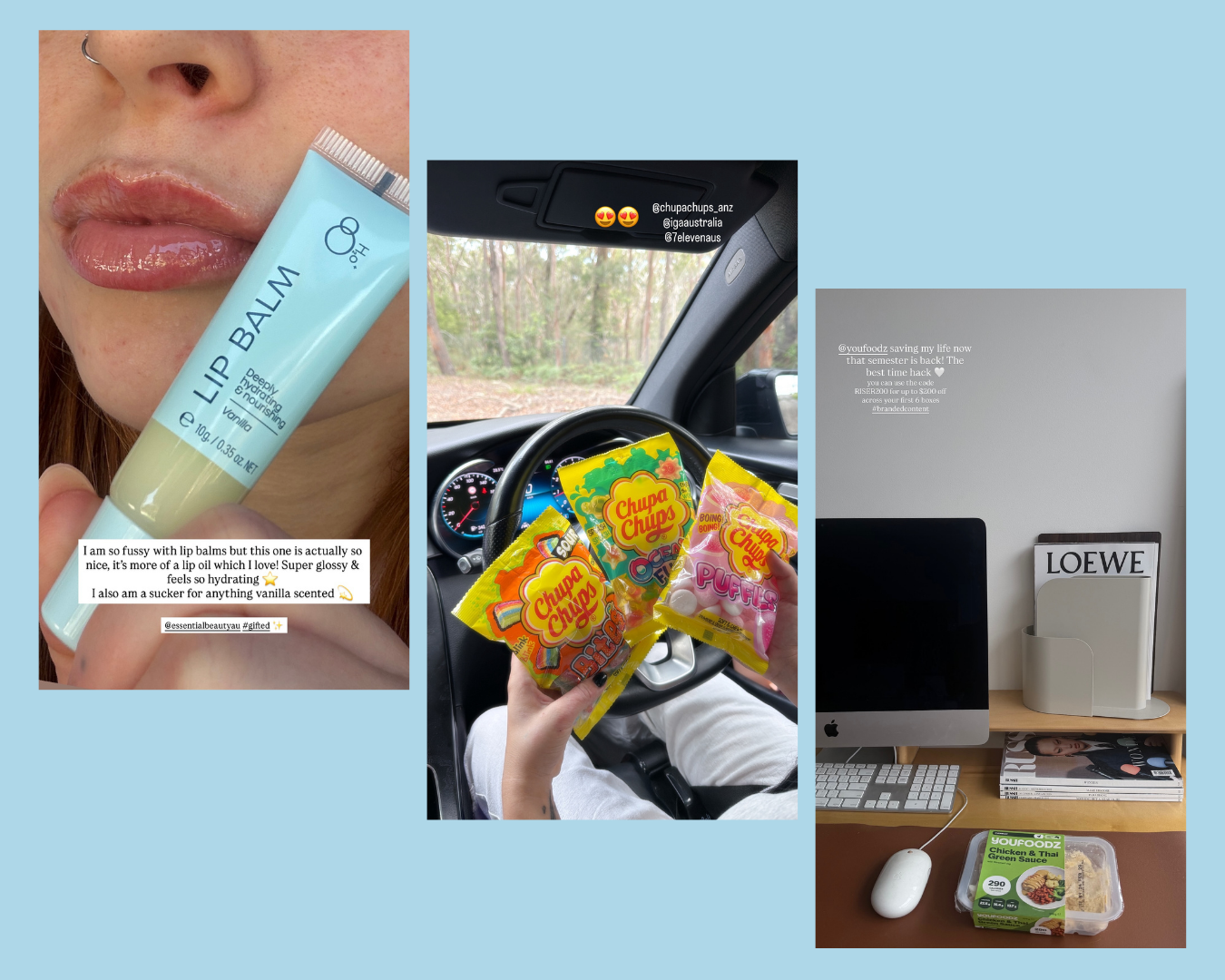 Biscoff brand ambassadors via UGC gifting collaboration through RISER platform