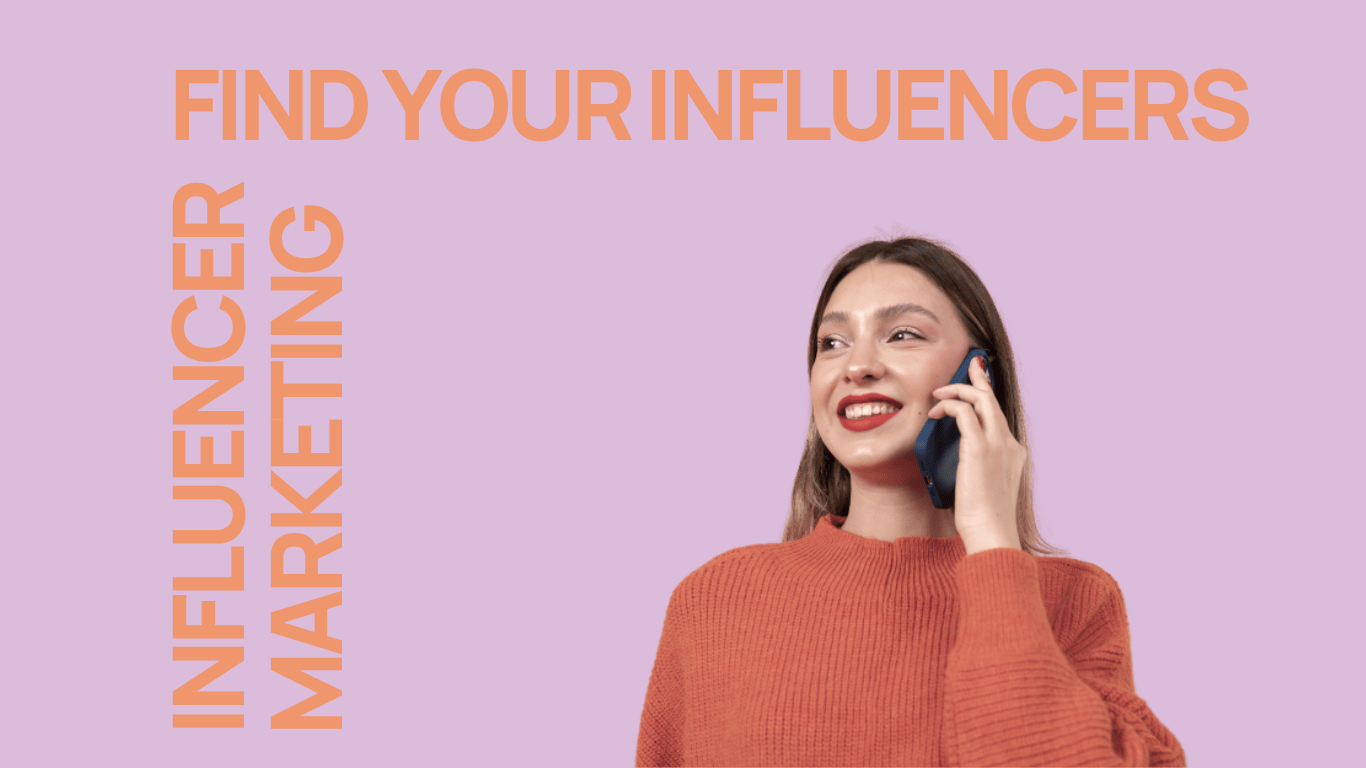 Find influencers in Australia, girl on the phone
