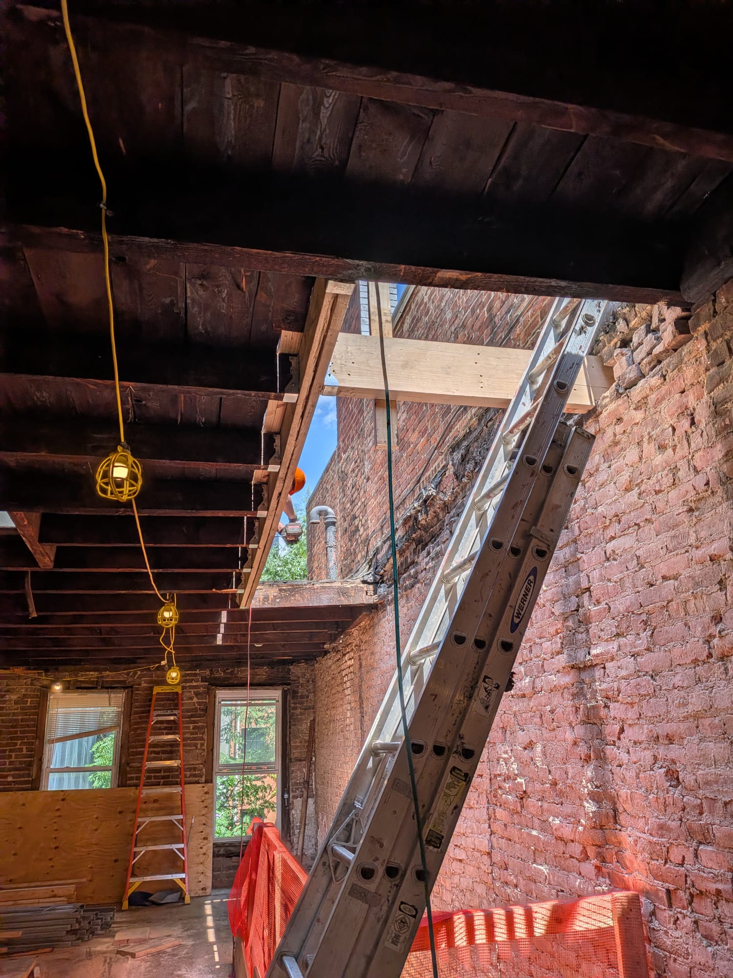Interior Framing Begins