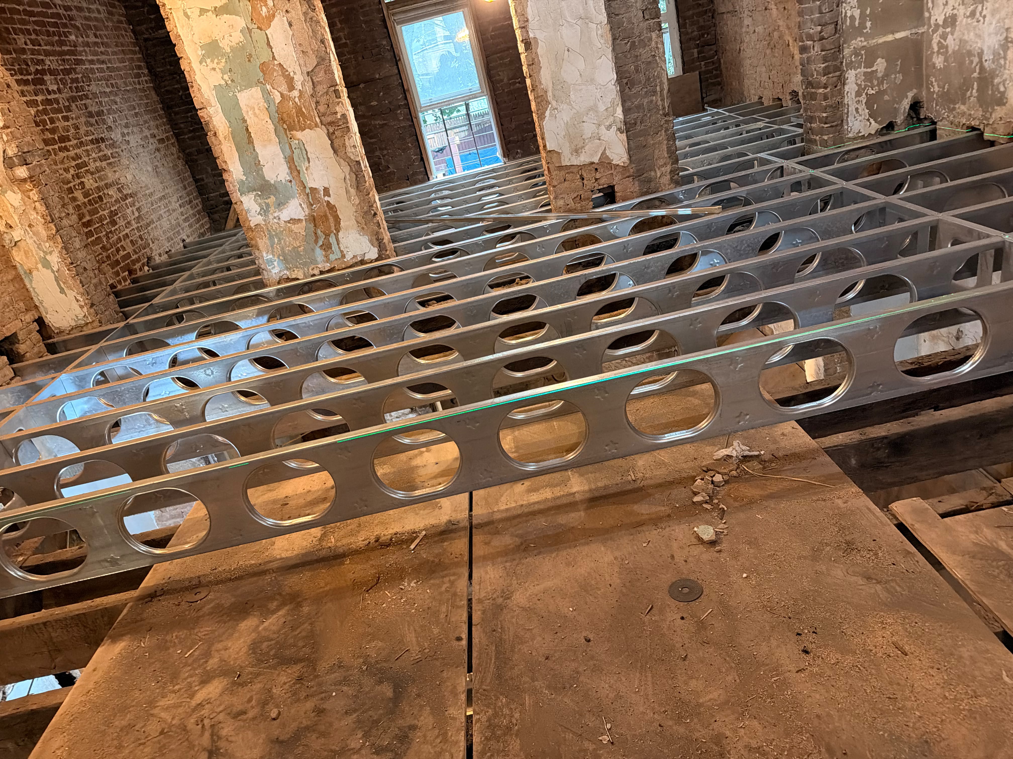Interior Framing Begins