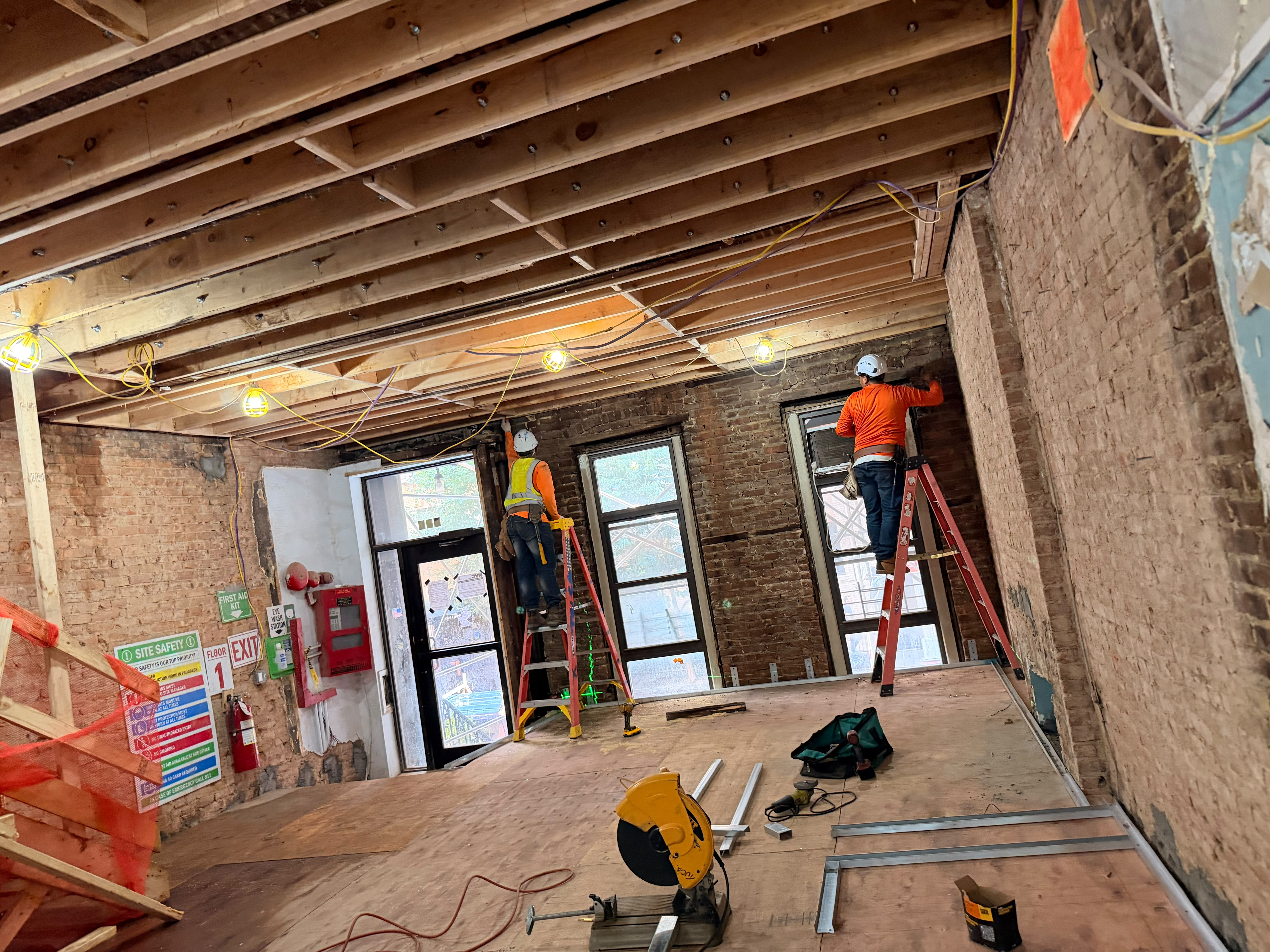 Interior Framing Begins