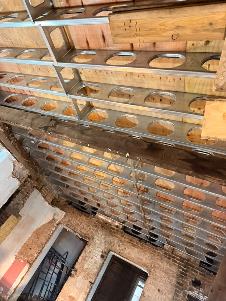 Interior Framing Begins