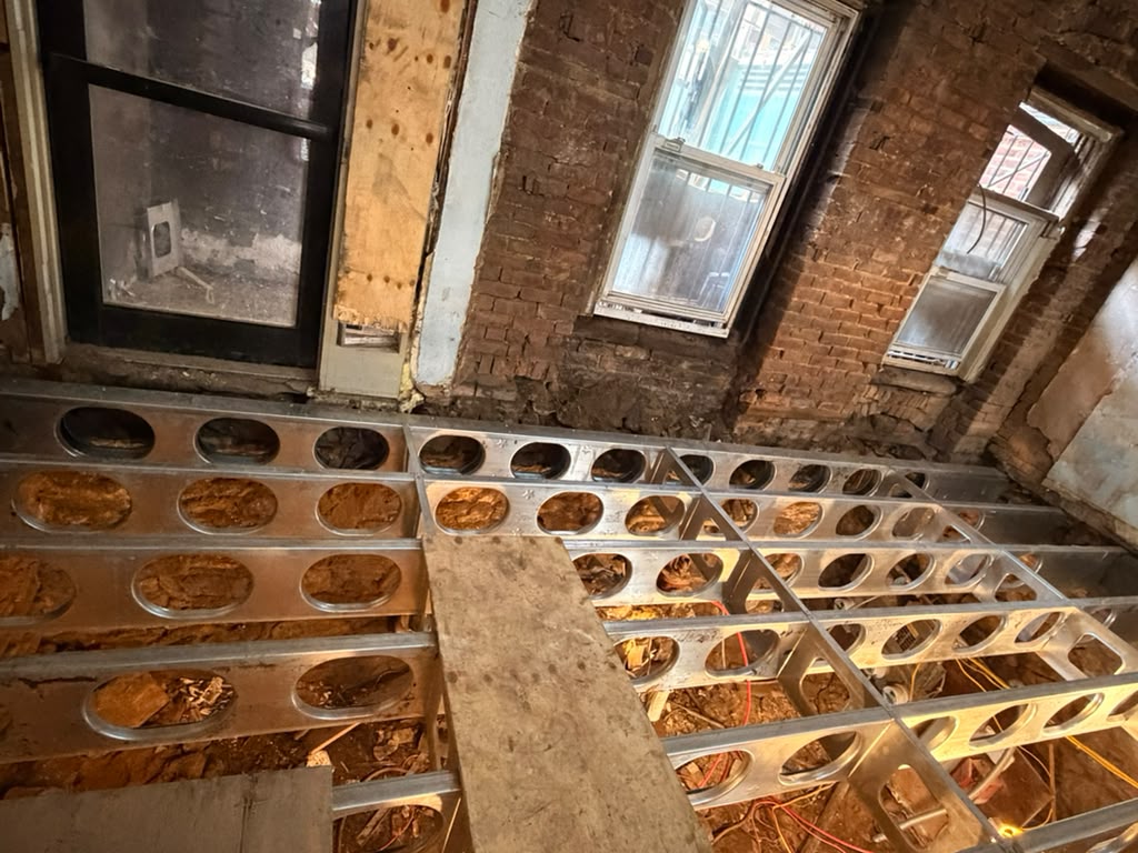 Interior Framing Begins