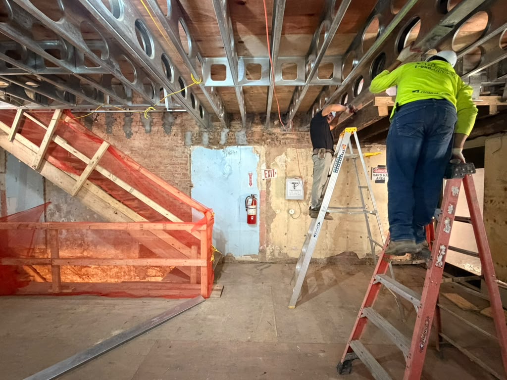 Interior Framing Begins