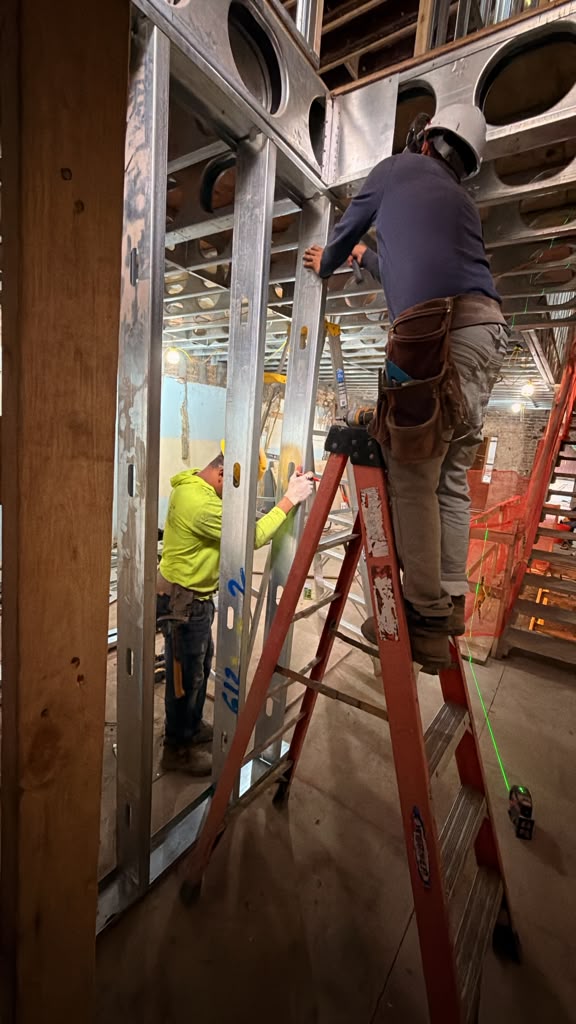 Interior Framing Begins