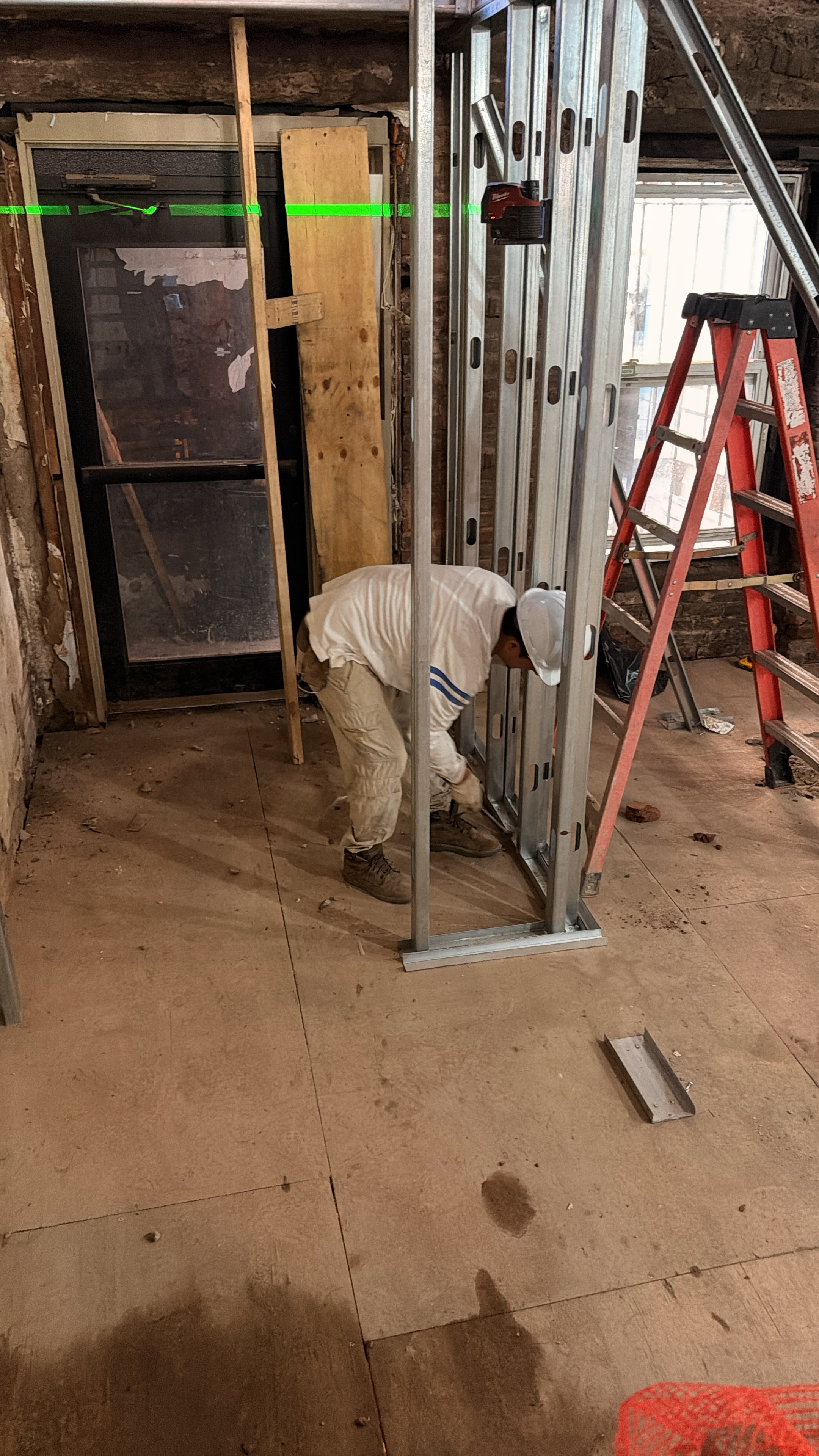 Interior Framing Begins