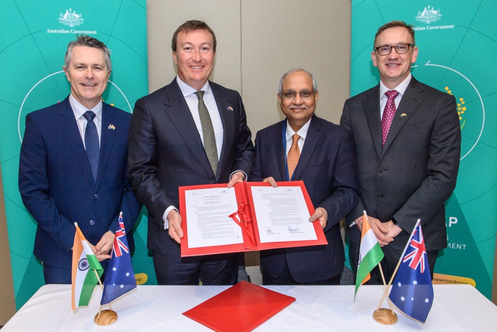 2026 Australia-India CEO Forum business delegation with Prime Minister the Hon Anthony Albanese MP and the Honourable Prime Minister Narendra Modi