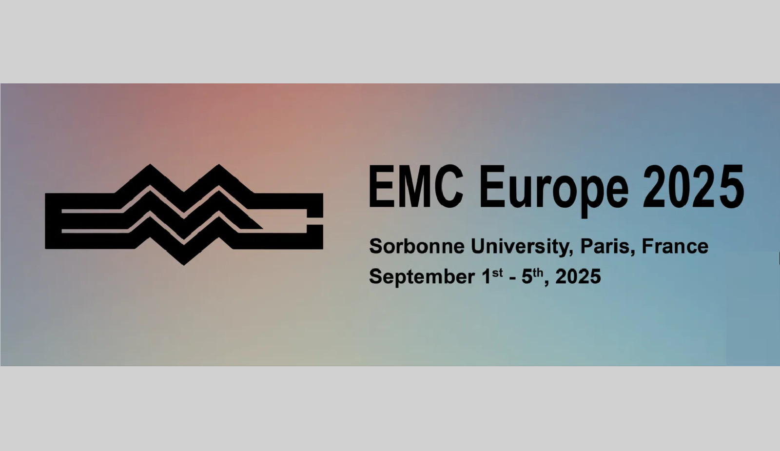 EMC Europe 2025 1st-5th Paris 