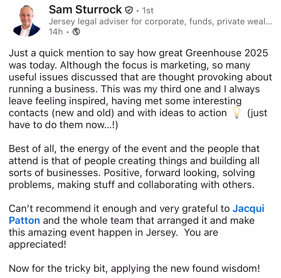 2025 - Sam Surrock
