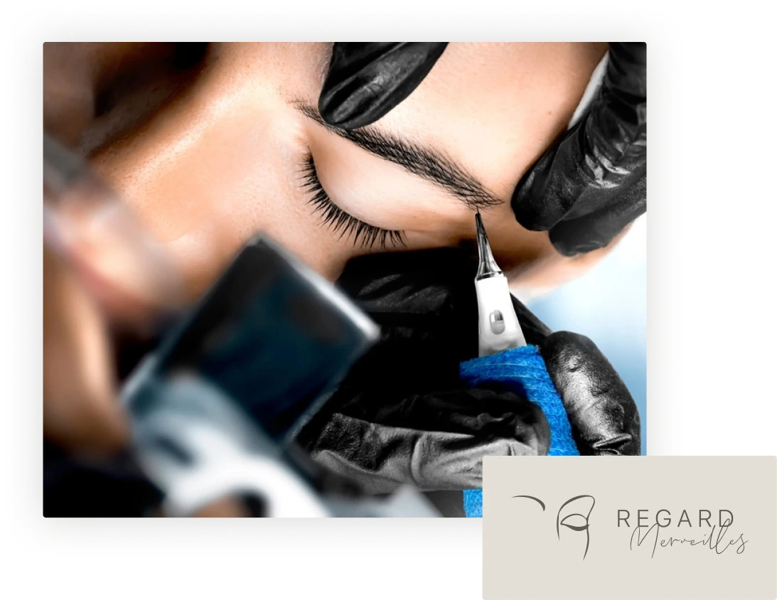 modele fille tatouage microblading