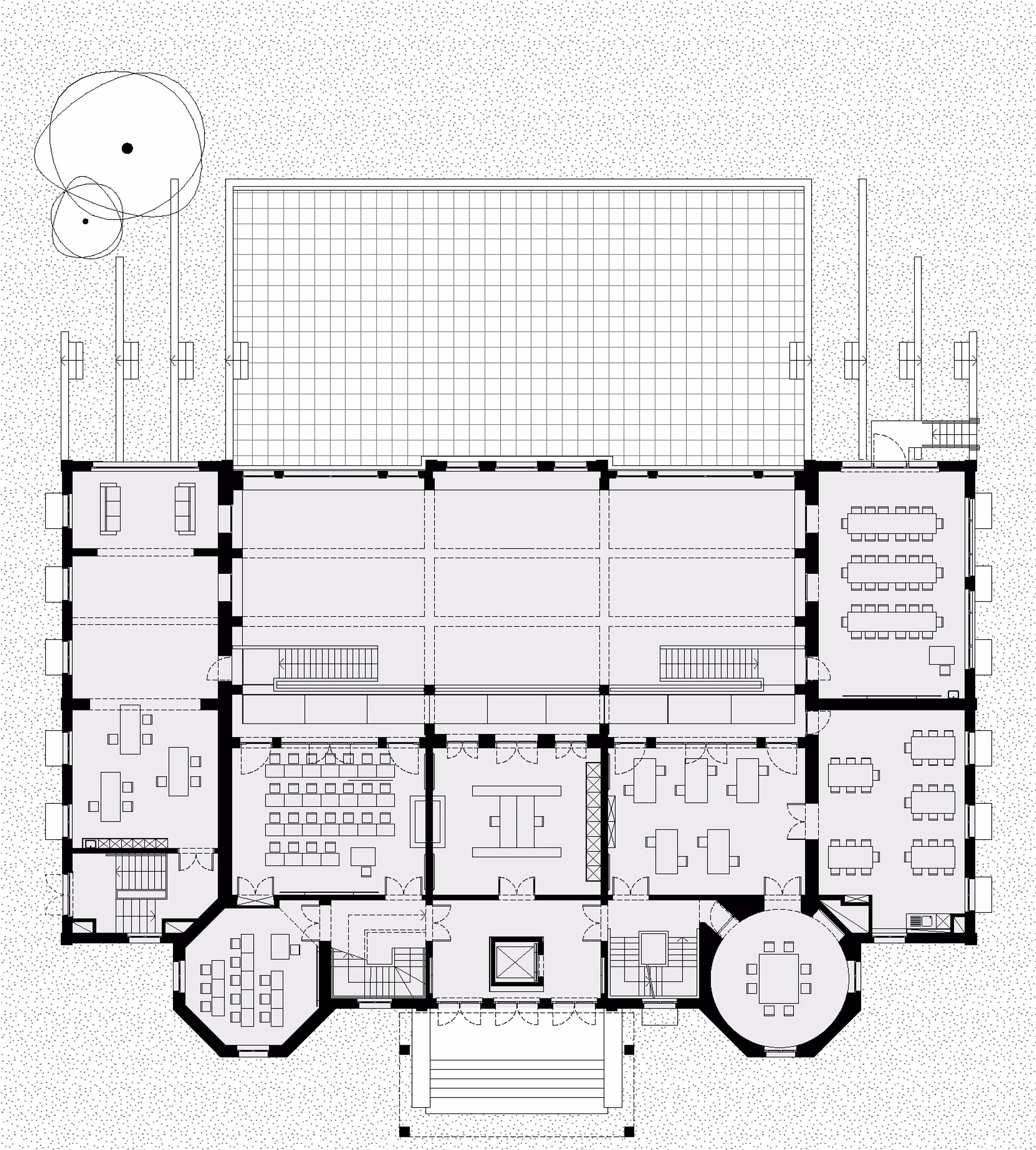 Plan gelijkvloers