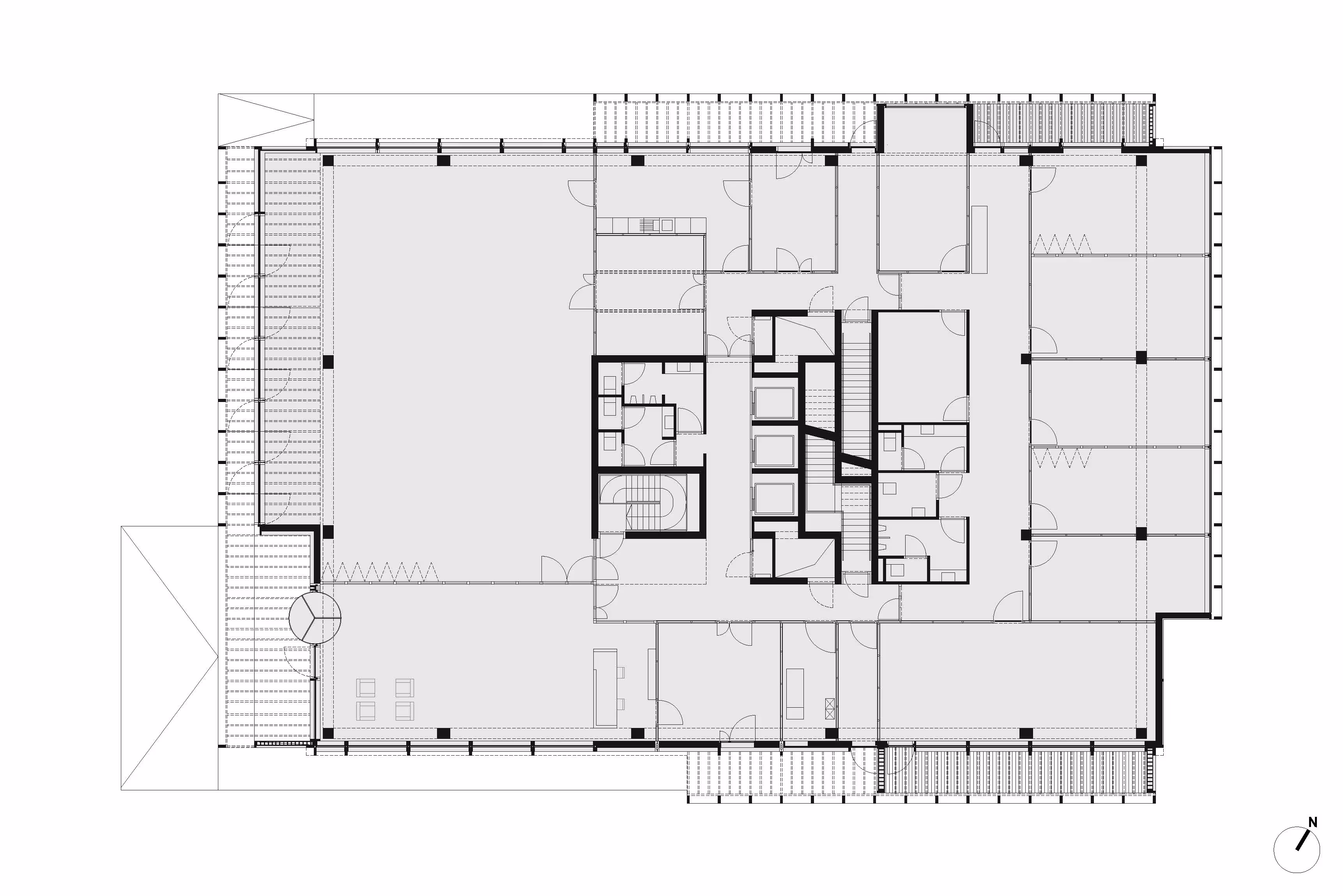 Plan gelijkvloers