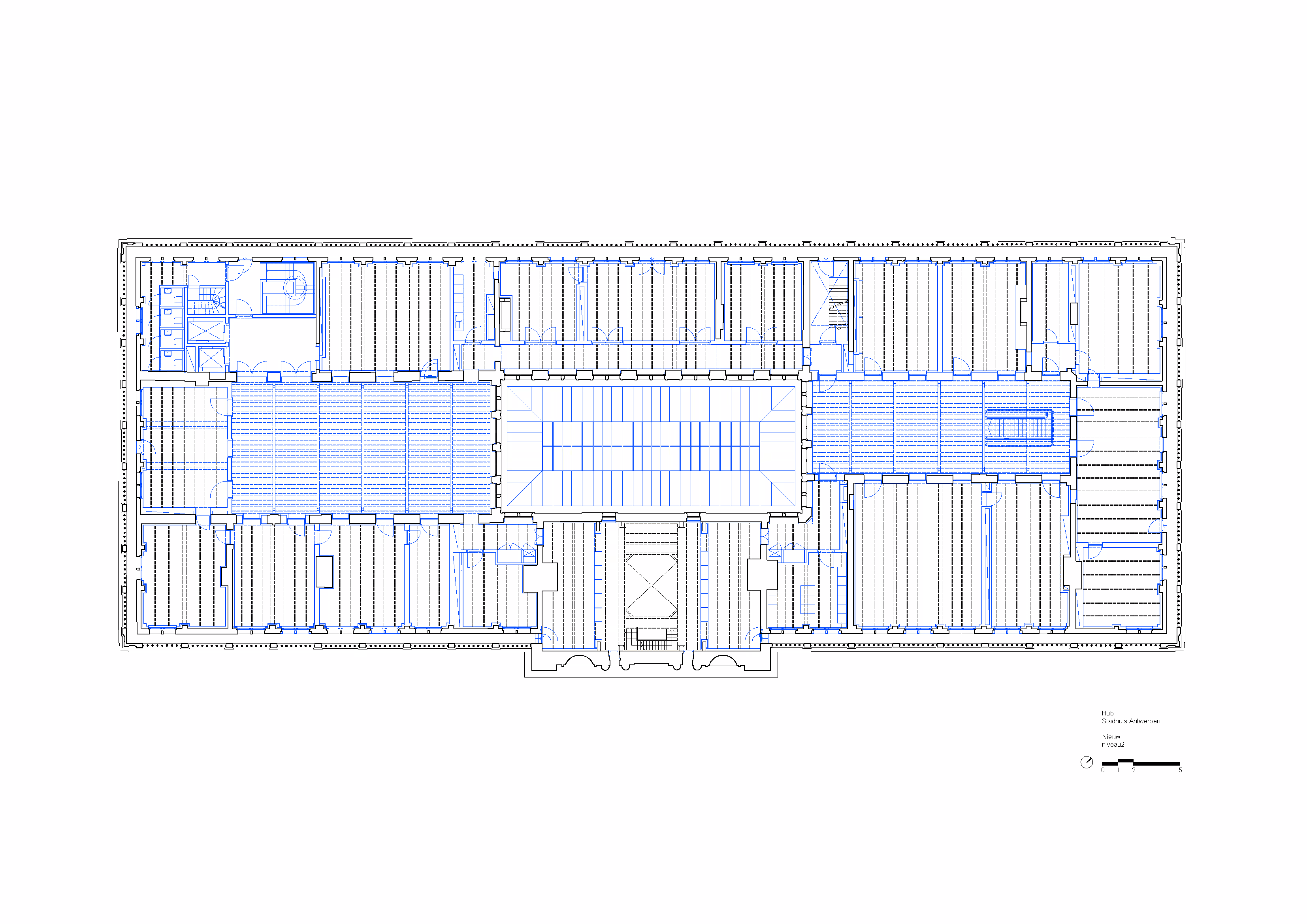 plan verlicht verdiep | renovatie