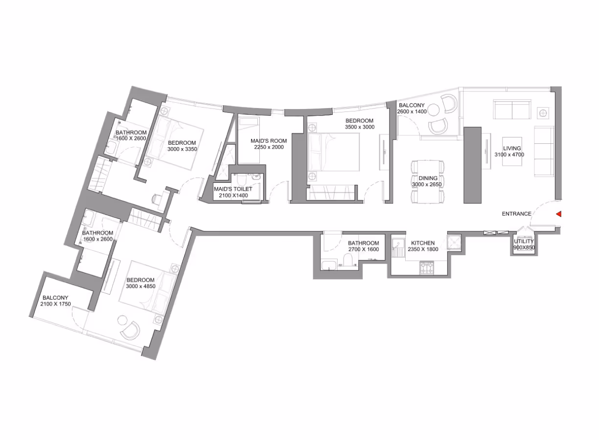 Skyscape 3br