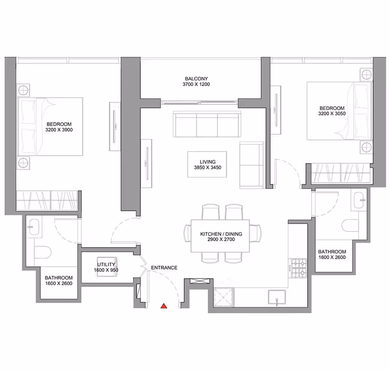 Skyvue Stellar 2br