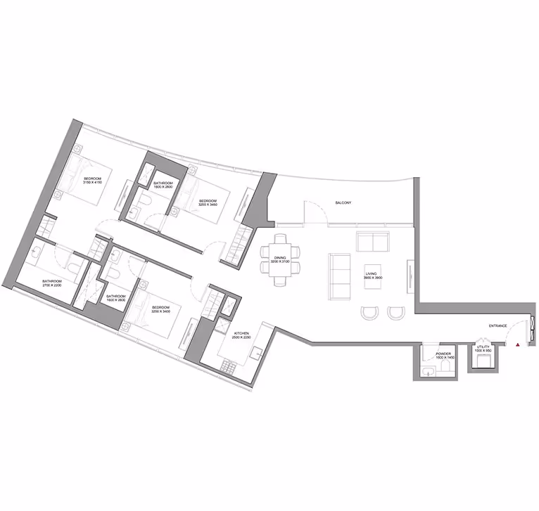 Skyvue Stellar 3br