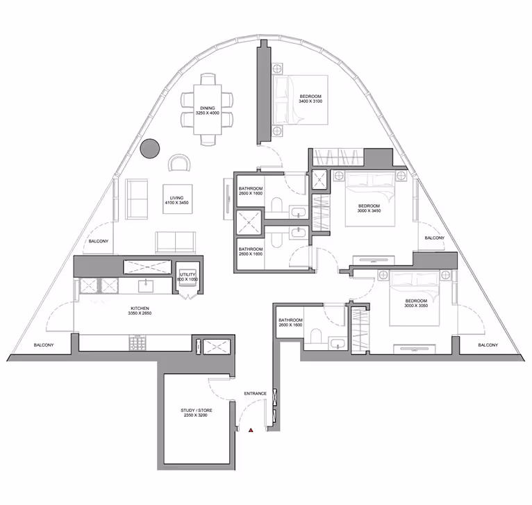 Skyvue Stellar 3.5br