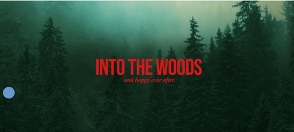 Into the Woods