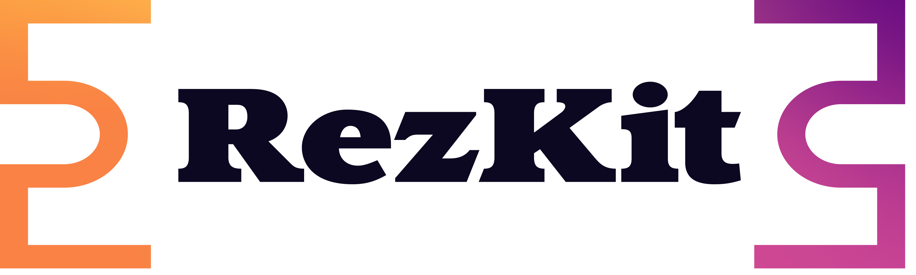 The logo for Rezkit, a leading booking platform for travel and tours