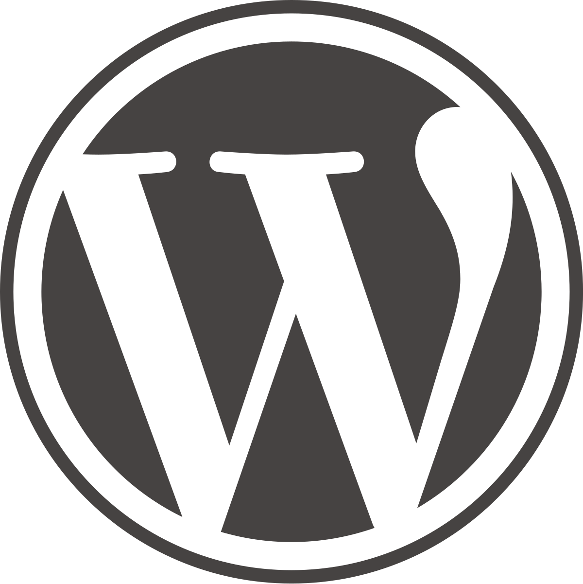 Wordpress CMS logo