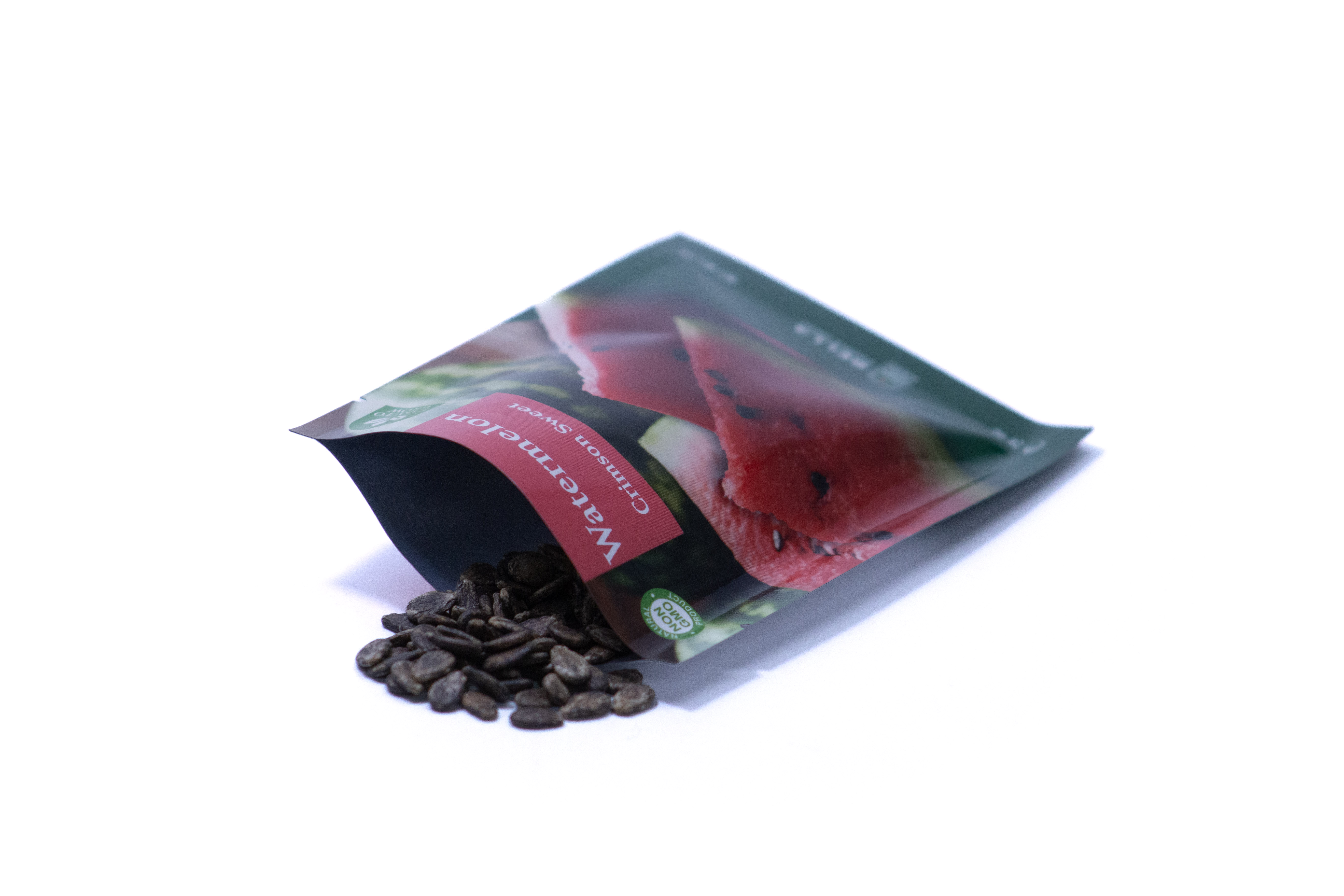 Crimson Sweet Watermelon, fresh harvest or mature plant