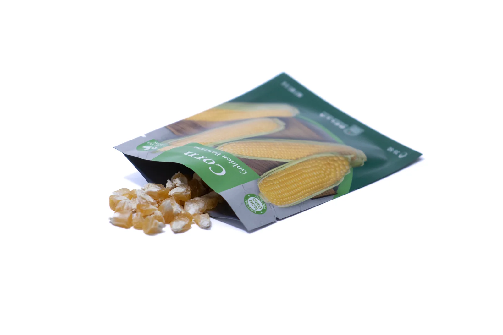 Golden Bantam Corn — seeds and fresh harvest