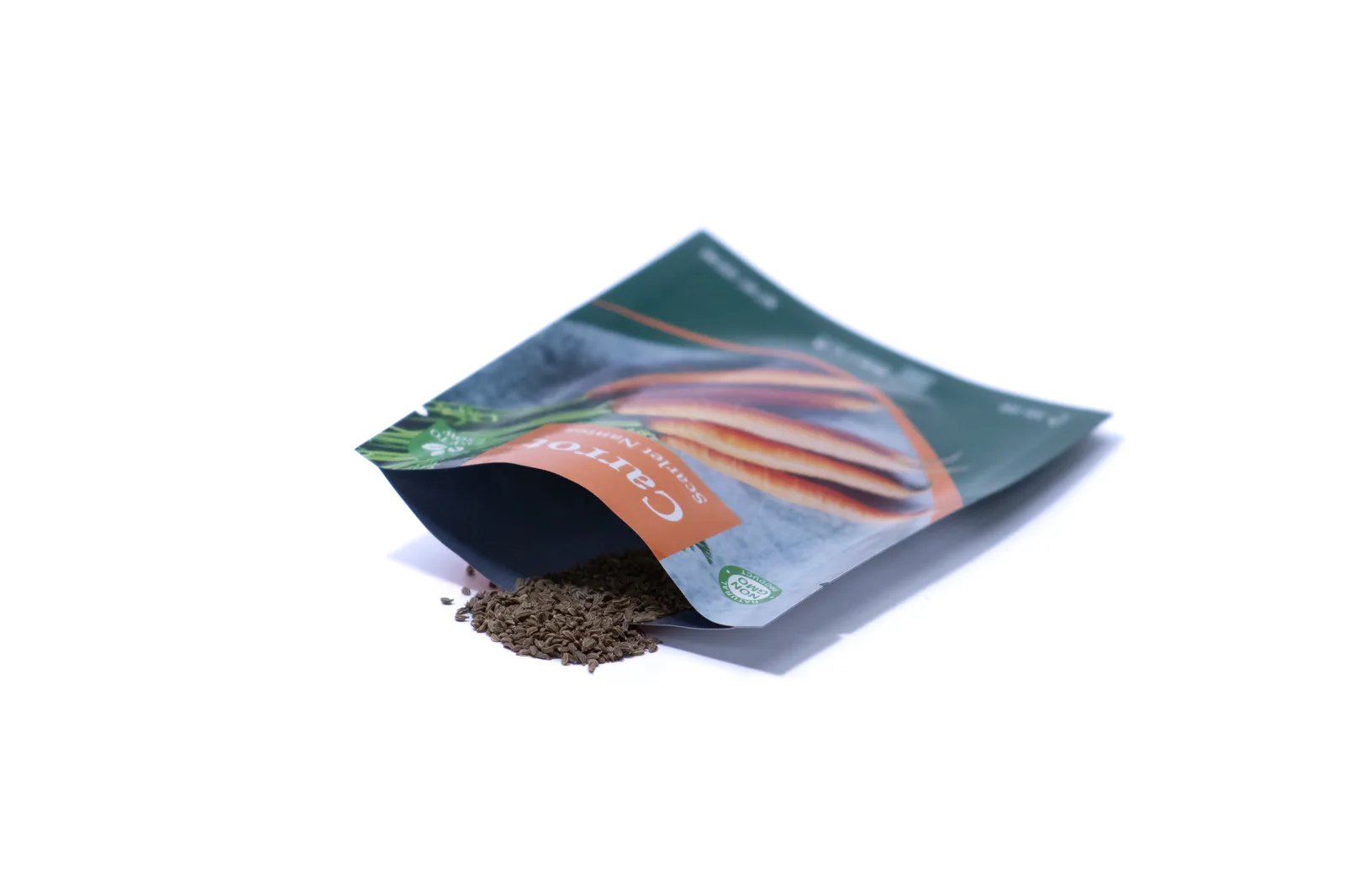 Scarlet Nantes Carrot — seeds and fresh harvest