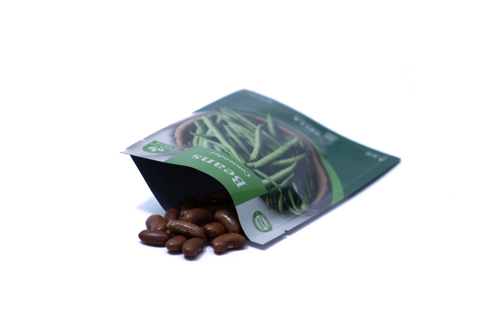 Contender Bean — seeds and fresh harvest