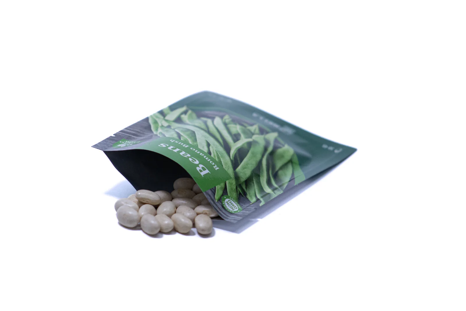 Romano Bush Bean — seeds and fresh harvest