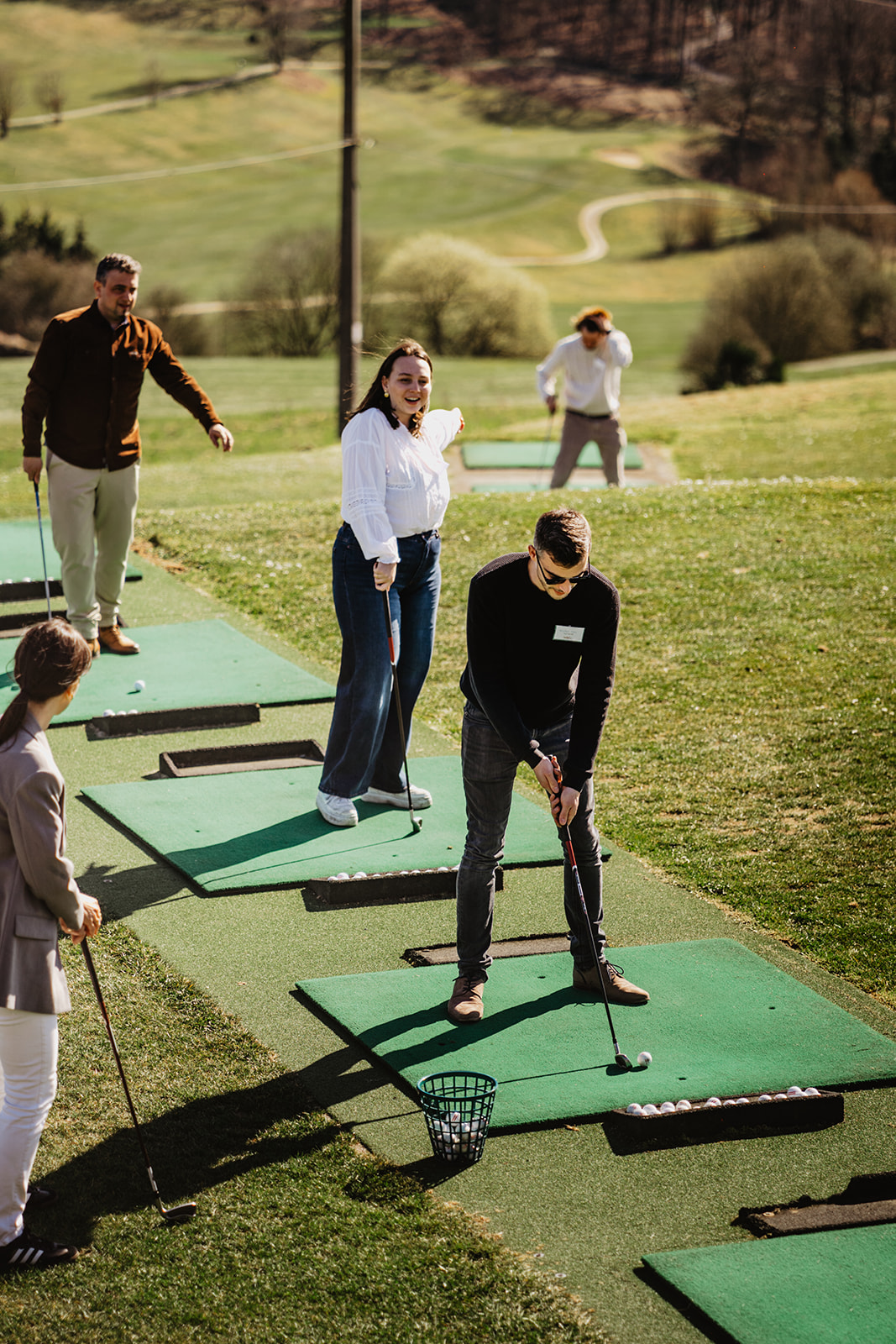 Initiation au golf