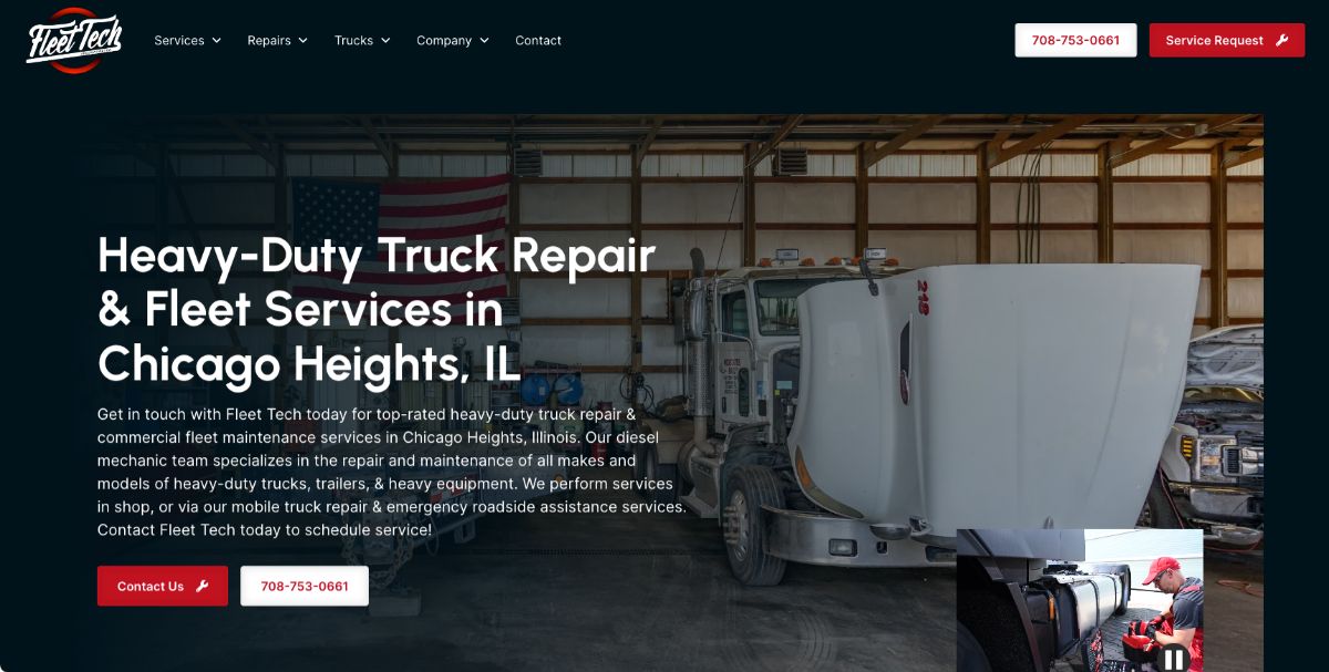 Fleet Tech Incorporated — Diesel repair shop in Chicago Heights, Illinois