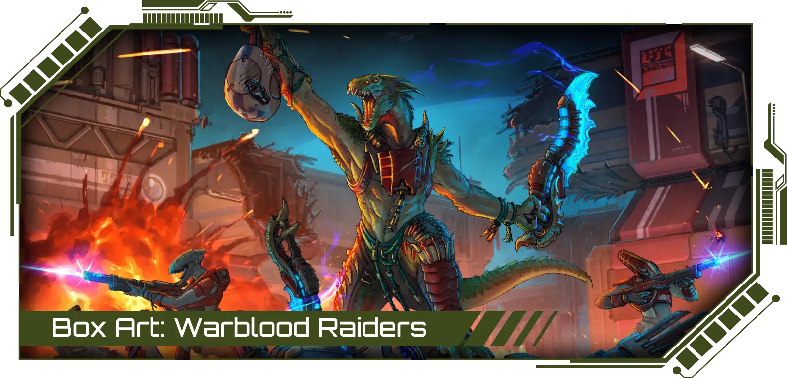 The first episode of the Orgh box art series, coving Warblood Raiders, has been released; click to read it.