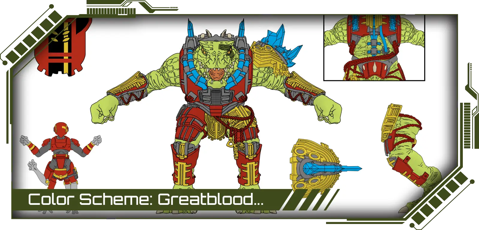The first episode of the Orgh color scheme series featuring Warblood Marauders, has been released; click to read it.