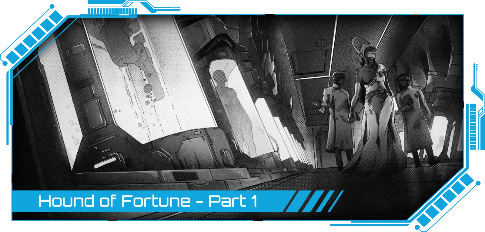 The first part of the Hound of Fortune short story by Carrie Harris is out; click here to read it.