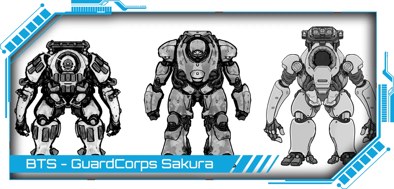 The eleventh episode of the Behind The Scenes series, featuring the concept art behind the GuardCorps Sakura; click here to view it.