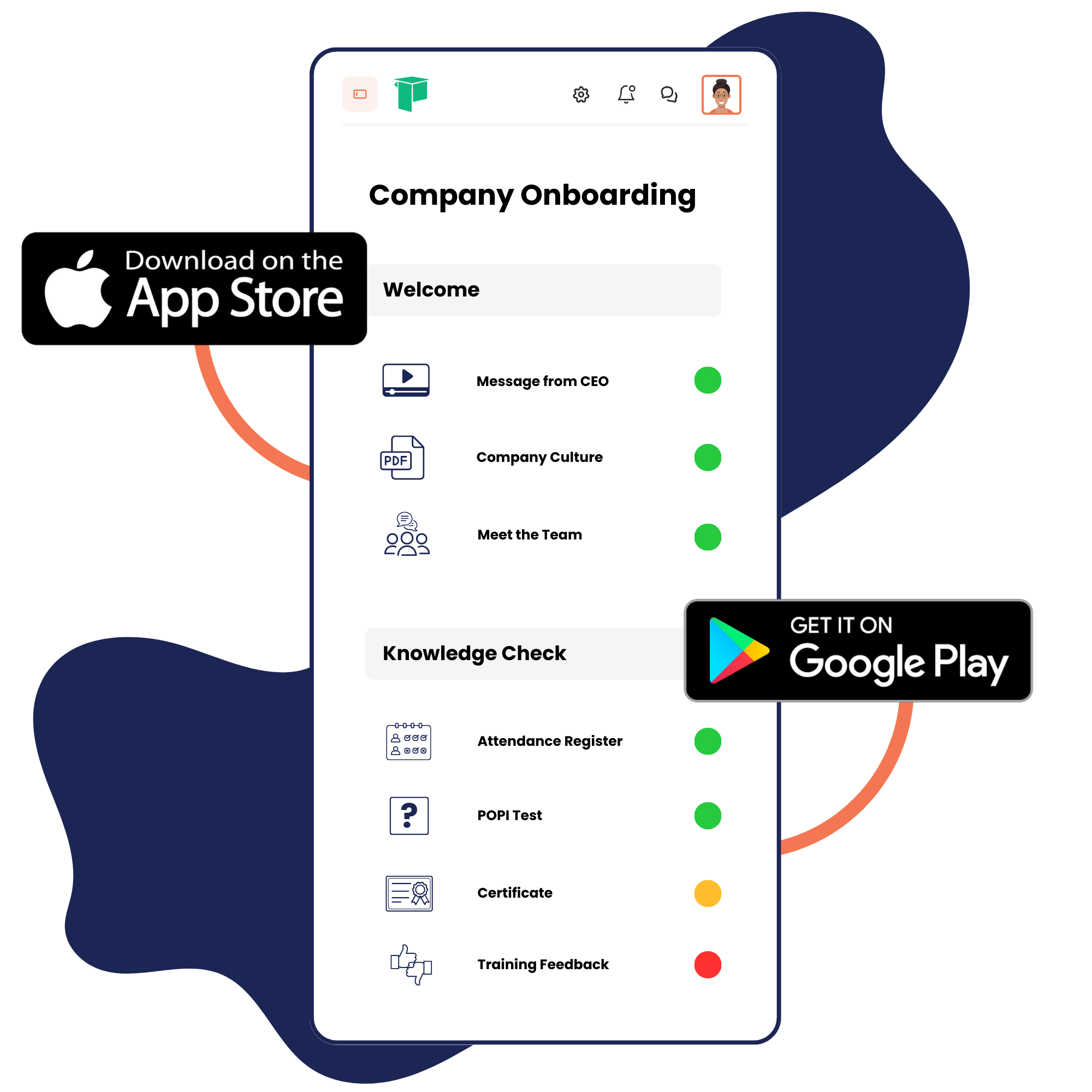 Training on the go with the PlutoLMS mobile app