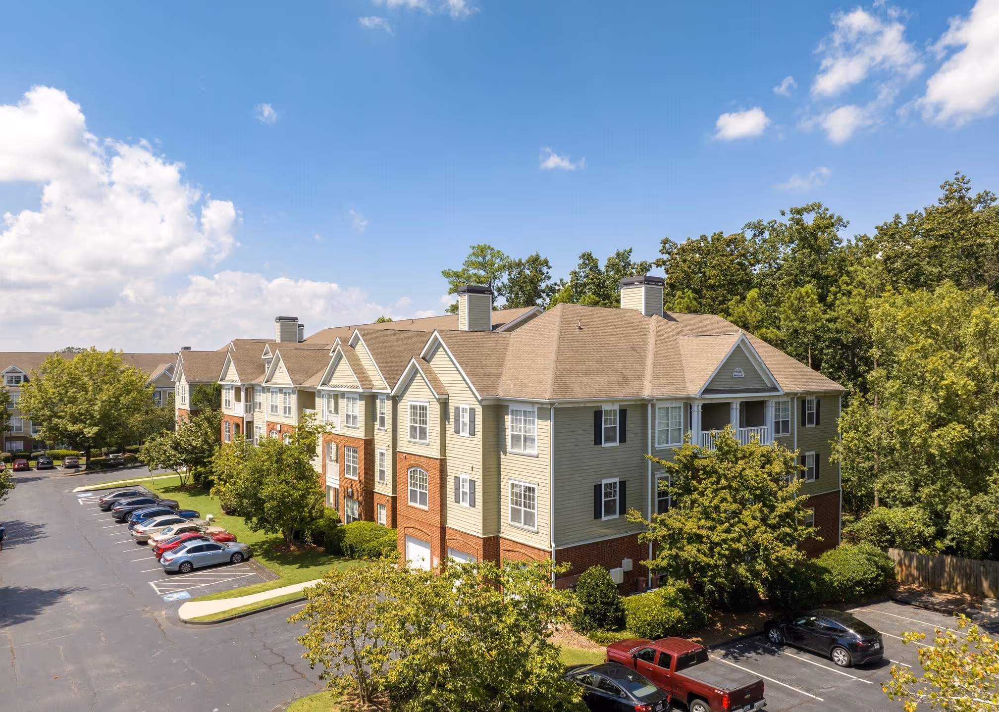 Exterior of community building