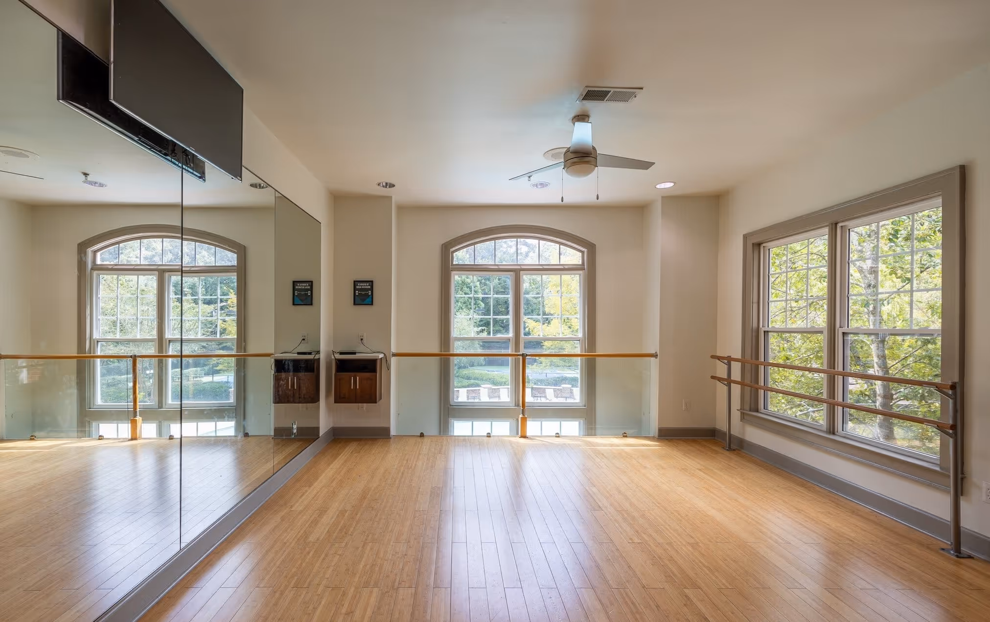 Yoga/ballet room