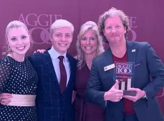 Pictured L to R: Madelynn Crow, Samuel Crow, Brenda Crow, Dr. Eli Crow