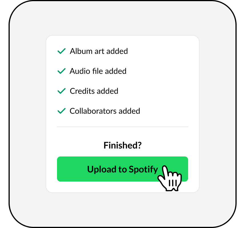 Upload Music to Spotify