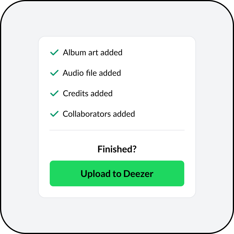 Upload Music to Deezer