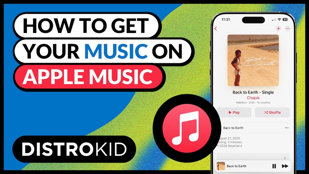 Watch Video of How to get your music on Apple Music