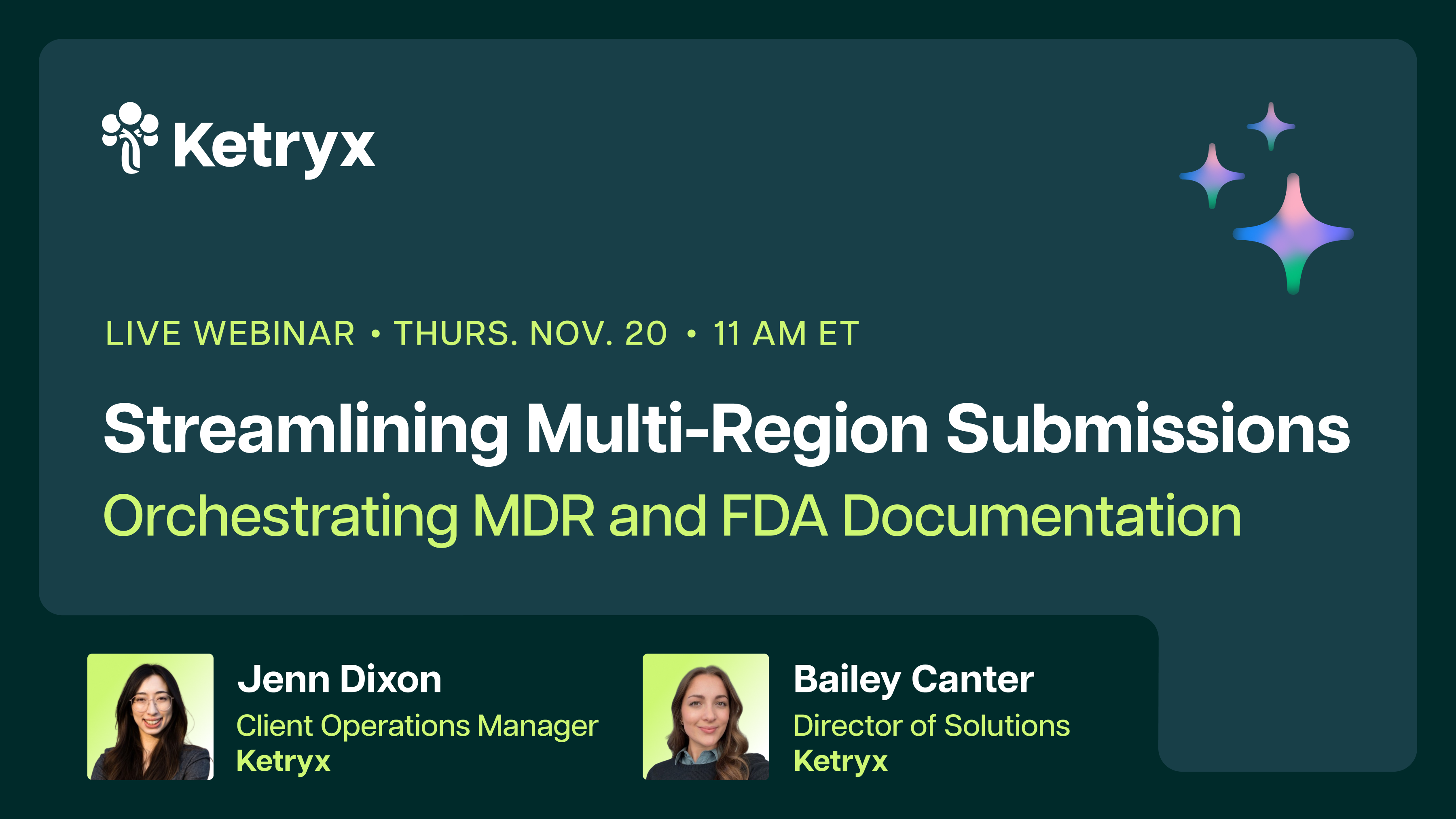 Streamlining Multi-Region Submissions: Orchestrating MDR, FDA, and EU AI Act Documentation for AI-Enabled Devices