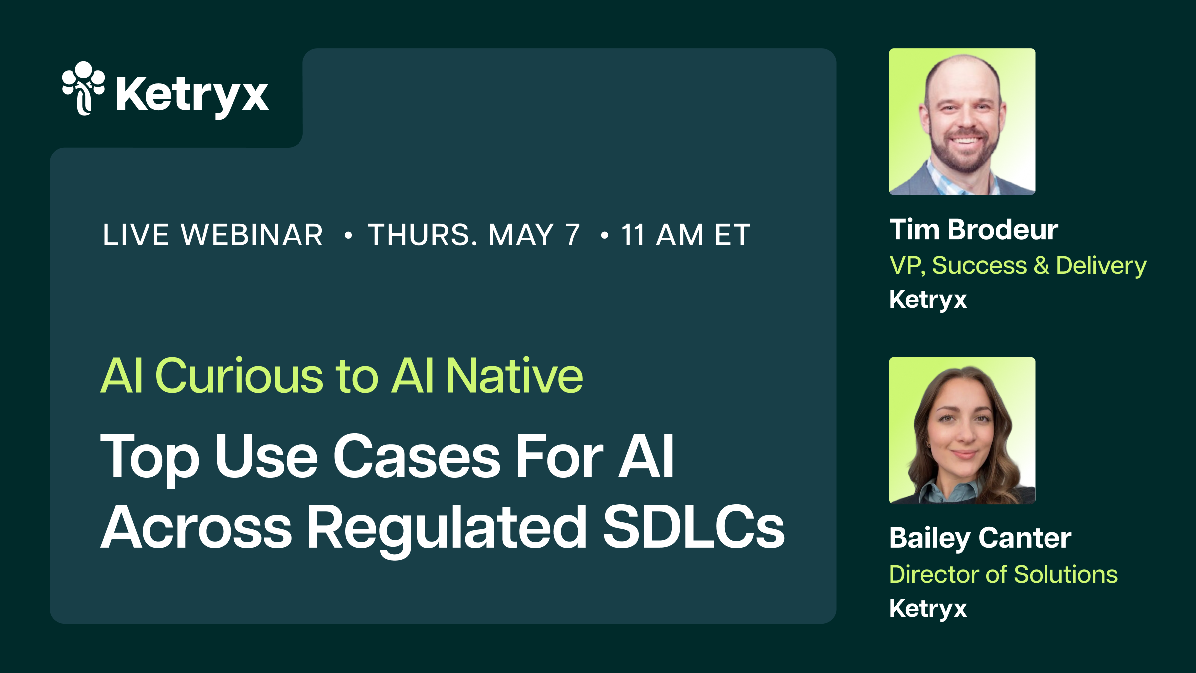 From AI Curious to AI Native: Top Use Cases For AI Across Regulated SDLCs