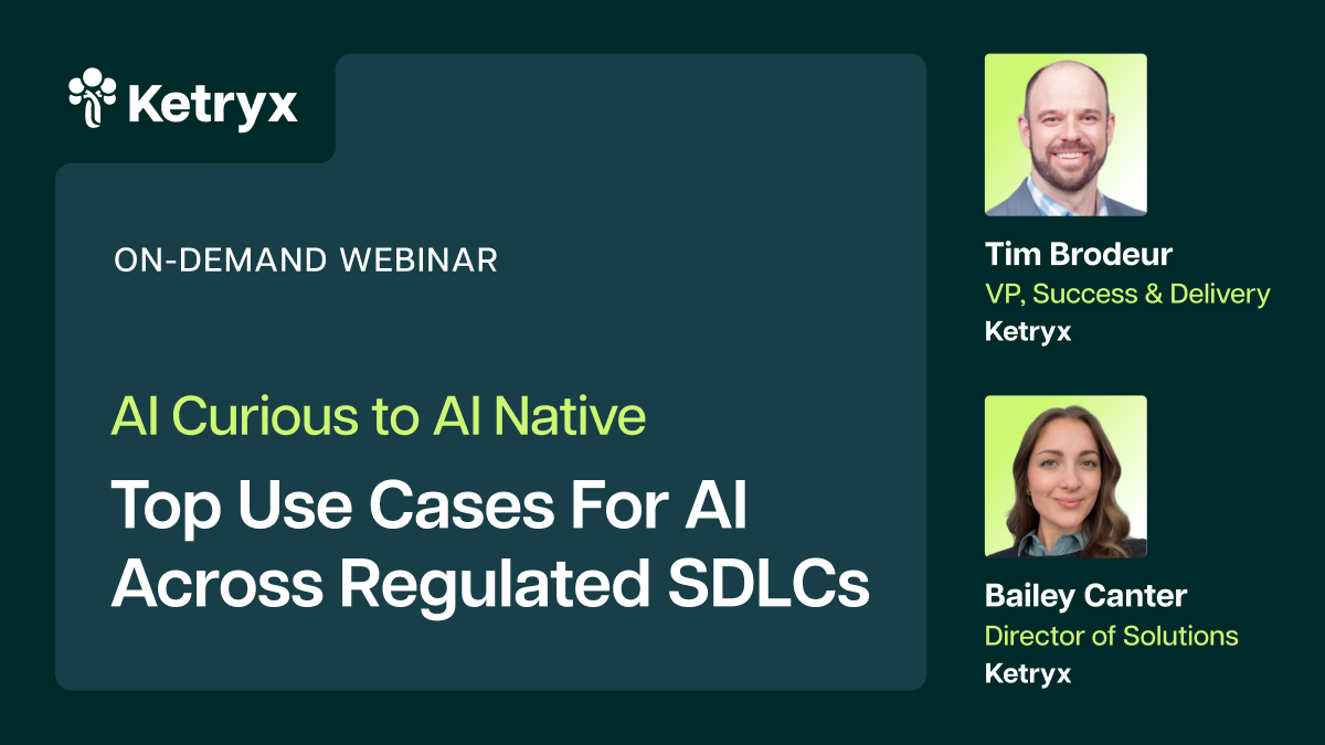 From AI Curious to AI Native: Top Use Cases For AI Across Regulated SDLCs