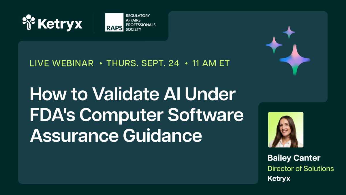 How to Validate AI Under FDA's Computer Software Assurance Guidance